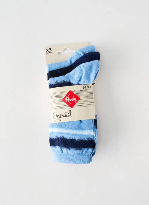 Chaussettes bleu marine KINDY pour femme