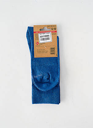 Chaussettes bleu KINDY homme
