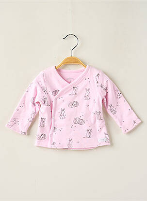 T-shirt rose 3 POMMES enfant