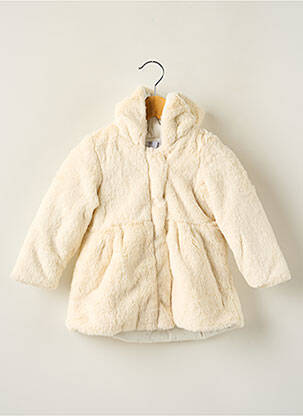 Manteau long beige ABSORBA fille