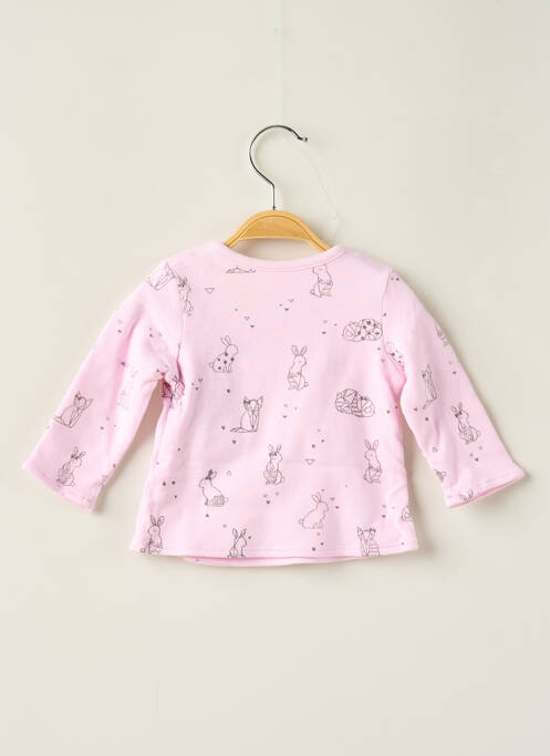 T-shirt rose 3 POMMES pour enfant
