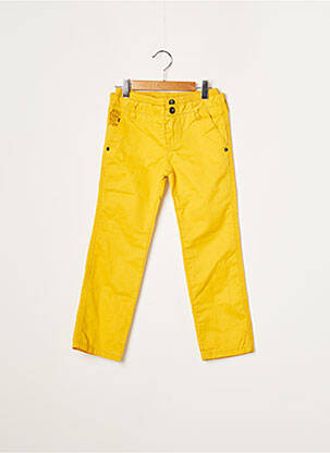 Pantalon droit jaune CATIMINI pour garçon