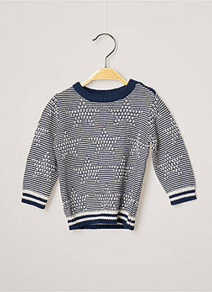 Pull bleu 3 POMMES garçon
