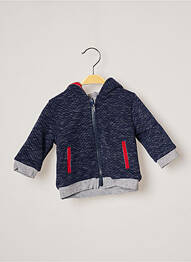 Gilet bleu marine 3 POMMES garcon