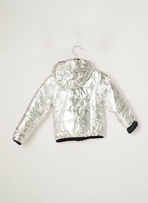 Doudoune argent 3 POMMES pour fille