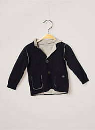 Gilet bleu marine 3 POMMES garcon