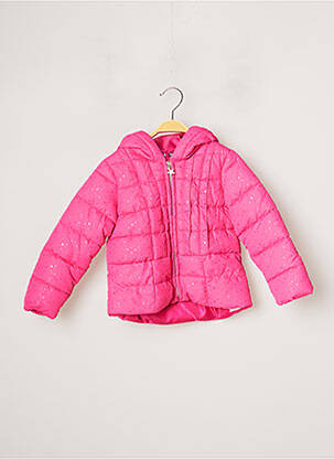 Doudoune rose 3 POMMES fille