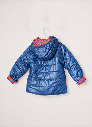 Doudoune bleu 3 POMMES fille