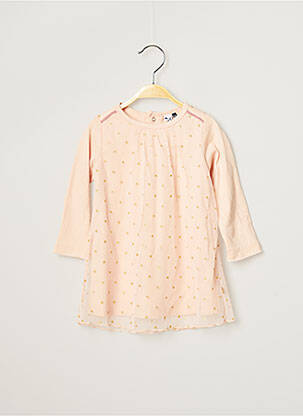 Robe longue rose 3 POMMES fille