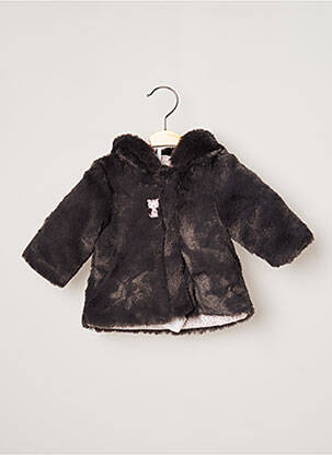Parka gris 3 POMMES fille