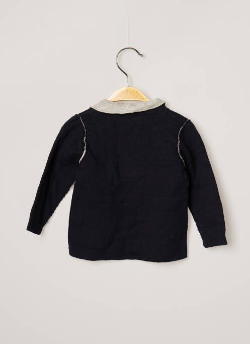 Gilet bleu marine 3 POMMES pour garçon