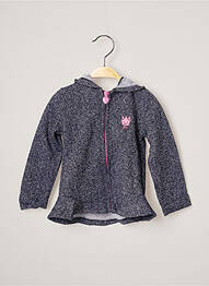 Gilet bleu marine 3 POMMES fille