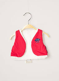 Gilet sans manche rose 3 POMMES fille
