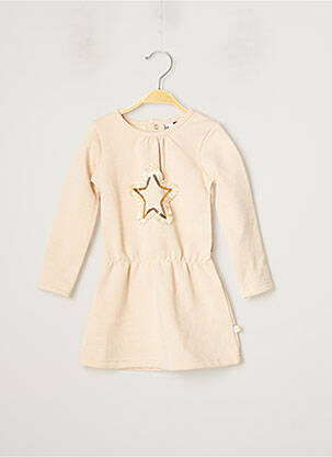 Robe mi-longue rose 3 POMMES fille