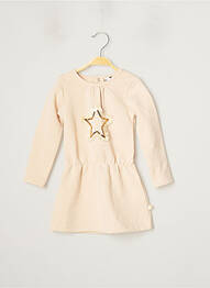 Robe mi-longue rose 3 POMMES fille