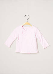 T-shirt rose 3 POMMES pour fille seconde vue