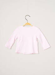 T-shirt rose 3 POMMES pour fille seconde vue