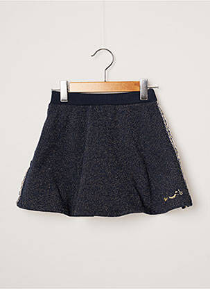 Jupe courte bleu marine 3 POMMES fille