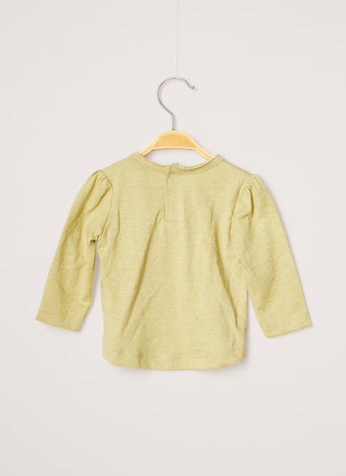 T-shirt vert 3 POMMES pour fille