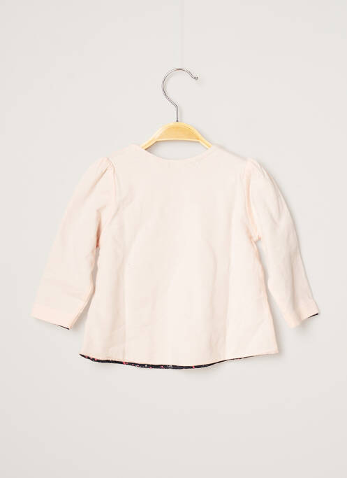 Sweat-shirt bleu marine 3 POMMES pour fille