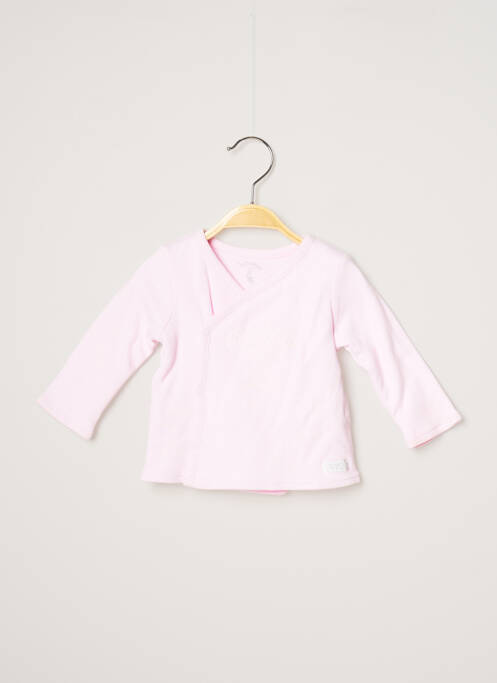 T-shirt rose 3 POMMES pour fille