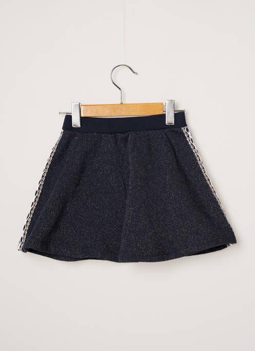 Jupe courte bleu marine 3 POMMES pour fille