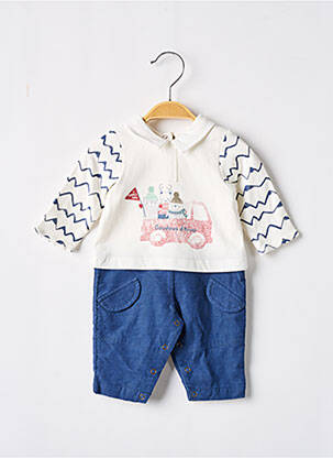 Combi-pantalon bleu 3 POMMES garçon