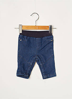 Pantalon droit bleu marine 3 POMMES fille