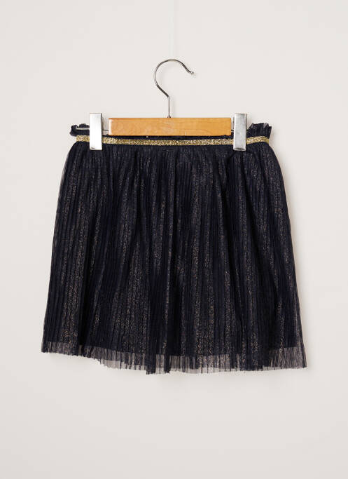 Jupe courte bleu marine 3 POMMES pour fille