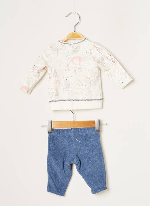 Ensemble pantalon bleu 3 POMMES pour garçon