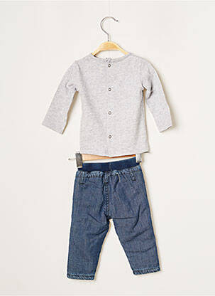Ensemble pantalon bleu marine 3 POMMES garçon