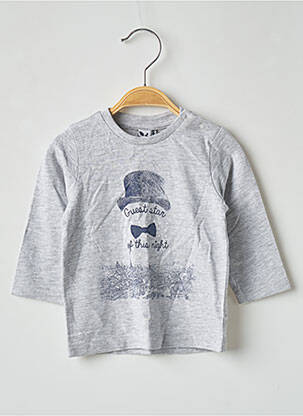 T-shirt gris 3 POMMES pour garçon
