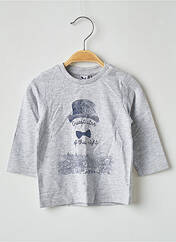 T-shirt gris 3 POMMES pour garçon seconde vue