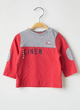 T-shirt rouge 3 POMMES garçon