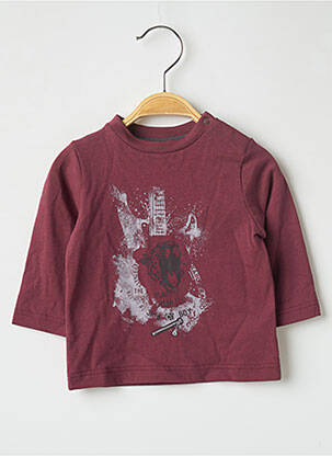 T-shirt rouge 3 POMMES garçon