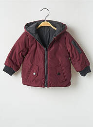 Parka rouge 3 POMMES garcon