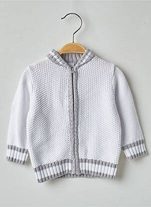 Gilet blanc 3 POMMES garçon