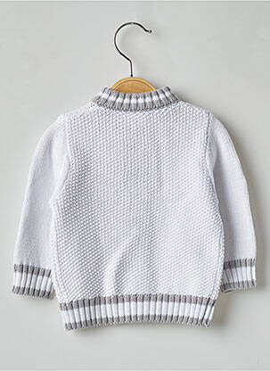 Gilet blanc 3 POMMES garçon