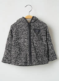 Veste casual noir 3 POMMES garcon