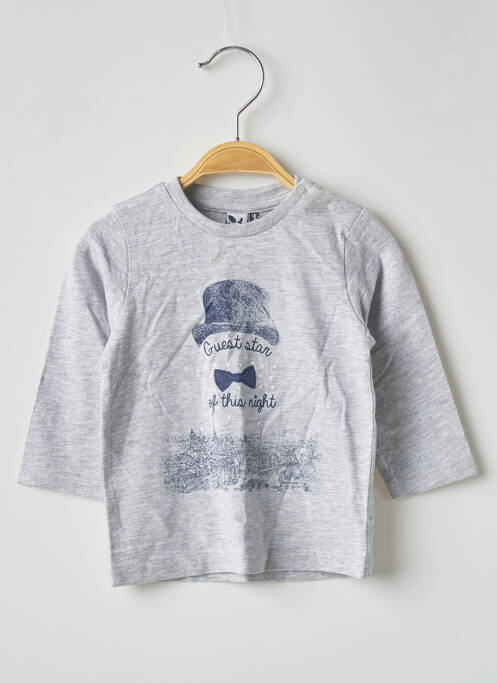 T-shirt gris 3 POMMES pour garçon