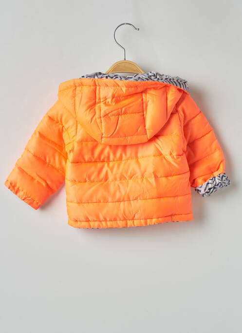 Doudoune orange 3 POMMES pour garçon