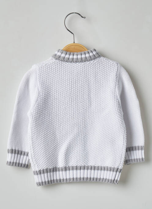 Gilet blanc 3 POMMES pour garçon