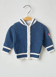 Gilet bleu 3 POMMES garcon