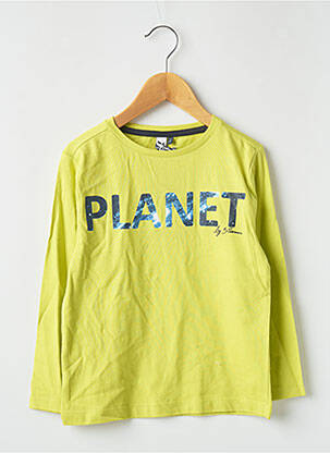 T-shirt jaune 3 POMMES garçon