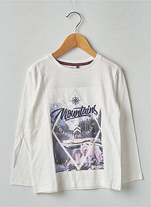 T-shirt blanc 3 POMMES garçon