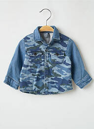 Veste casual bleu 3 POMMES garcon