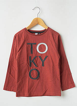 T-shirt orange 3 POMMES garçon