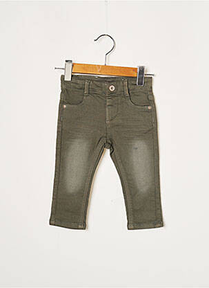 Pantalon droit kaki 3 POMMES garçon