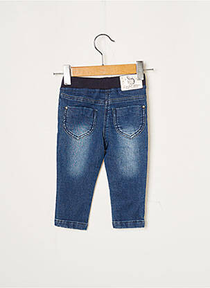 Pantalon droit bleu marine 3 POMMES fille