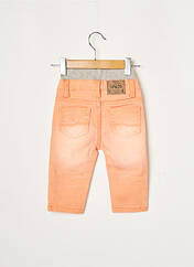 Pantalon droit orange 3 POMMES pour garçon seconde vue